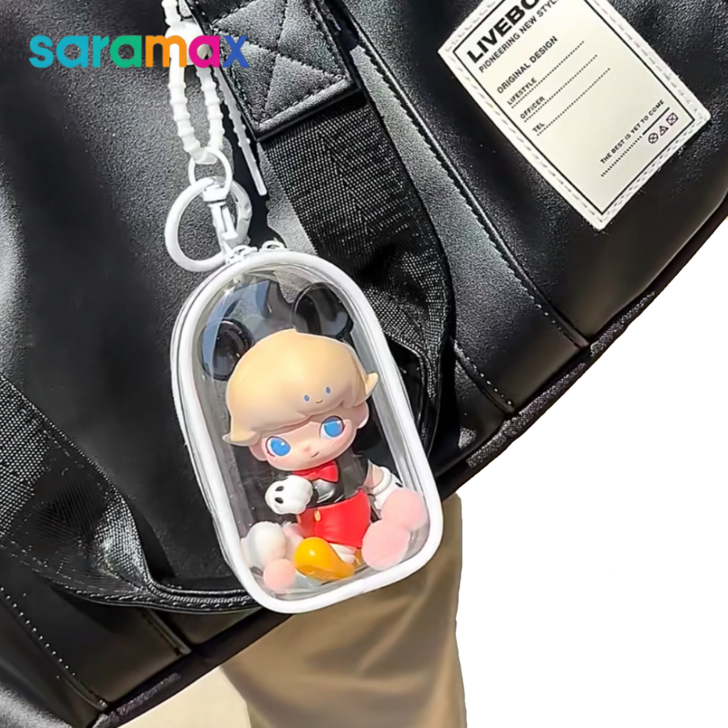 ขายเฉพาะกระเป๋า DIMOO เคสกันรอย DISNEY Series Figures, กระเป๋าเก็บ DIMOO, กระเป๋าโชว์, กระเป๋าตุ๊กตา, กันฝุ่นและกันน้ํา - รูปที่ 2