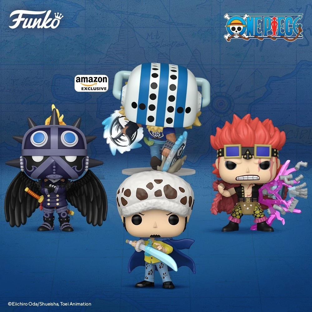Funko Pop One Piece Tyrant Bear Kira Zoro สี่จักรพรรดิ Linlin Bepo Ivan Action Figure
