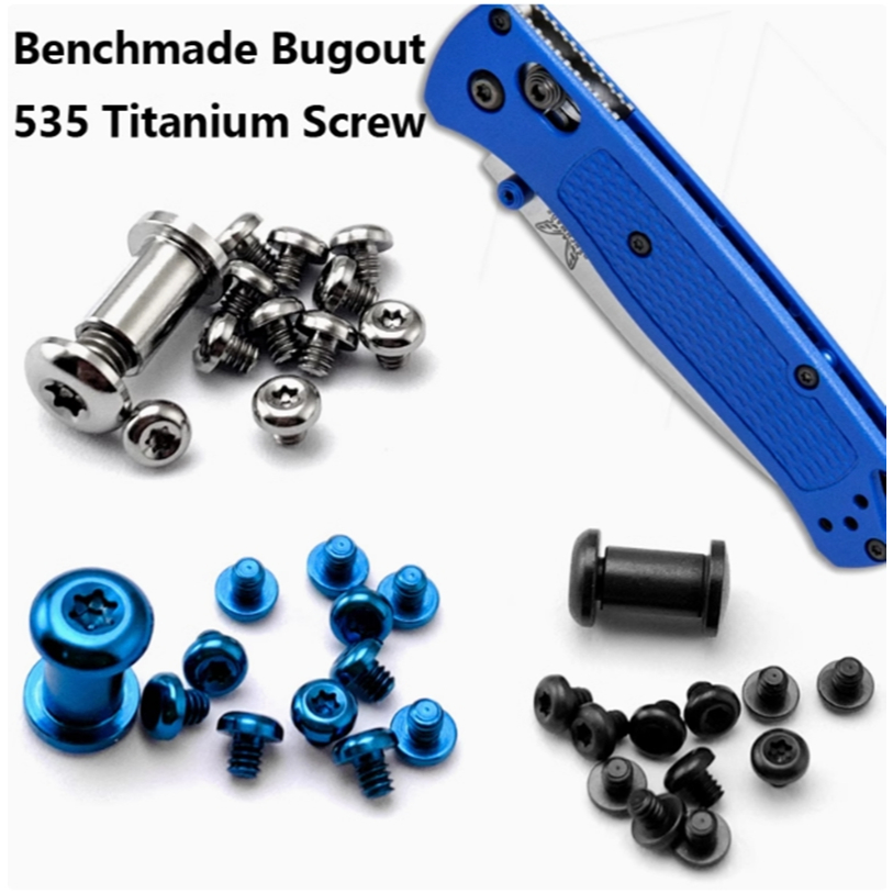 Benchmade Bugout 535 อุปกรณ์เสริมสกรูโลหะผสมไทเทเนียม