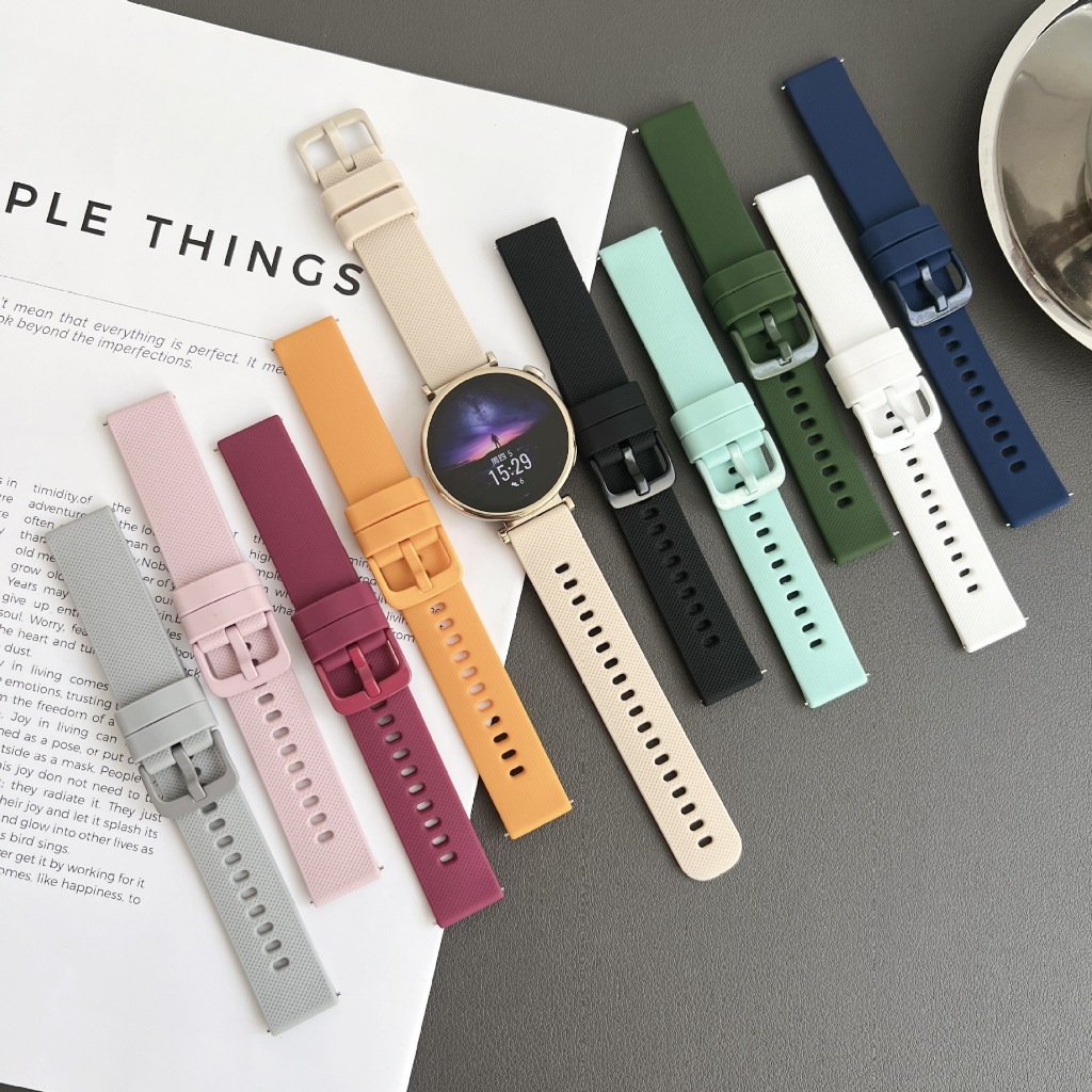 สําหรับสายนาฬิกา Garmin vivomove Sport Soft Silicone