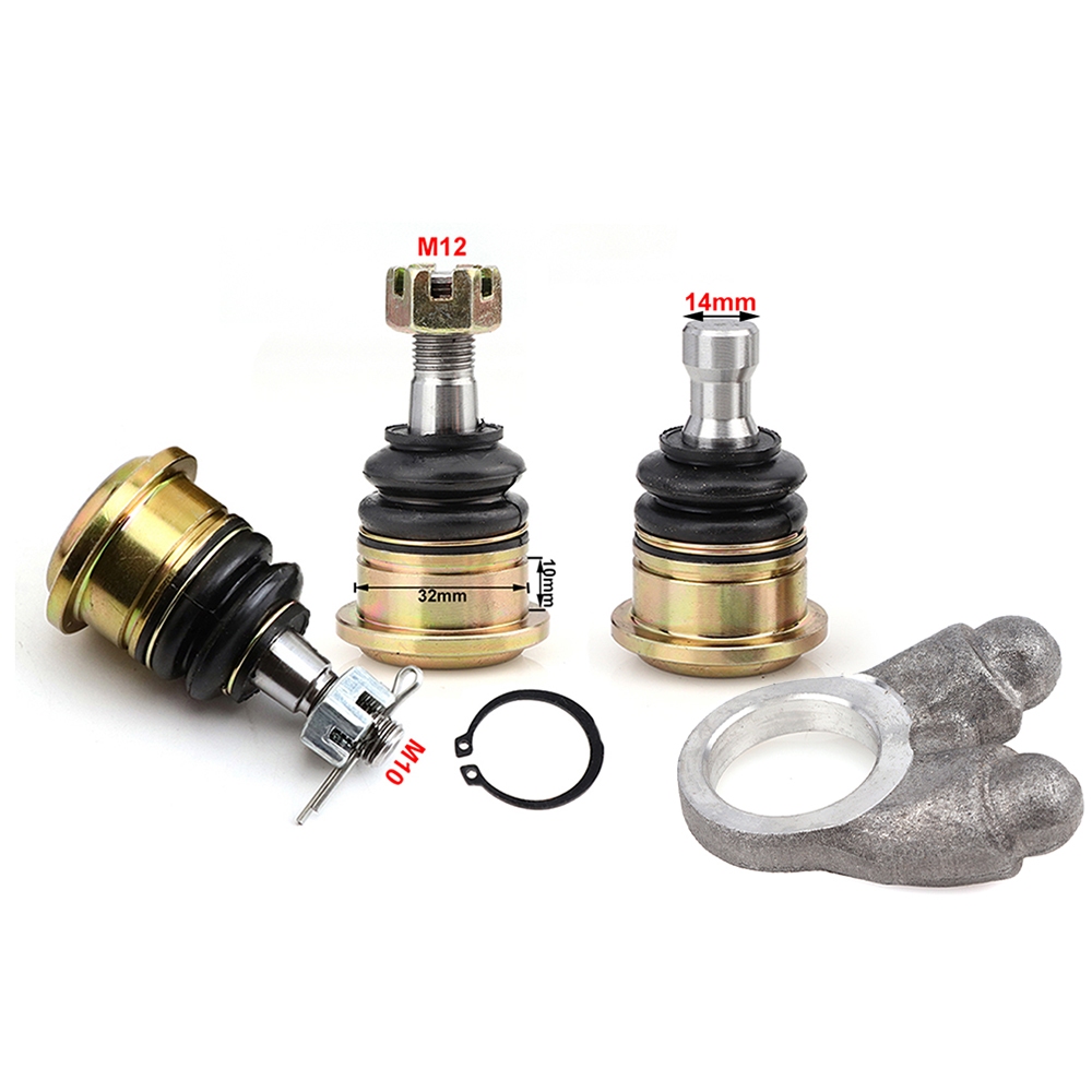 M10/m12 32x10 มม.Ball joint เชื่อม Swing ควบคุมสําหรับจีน ATV Go Kart UTV Buggy รถกอล์ฟ Quad จักรยานอะไหล่
