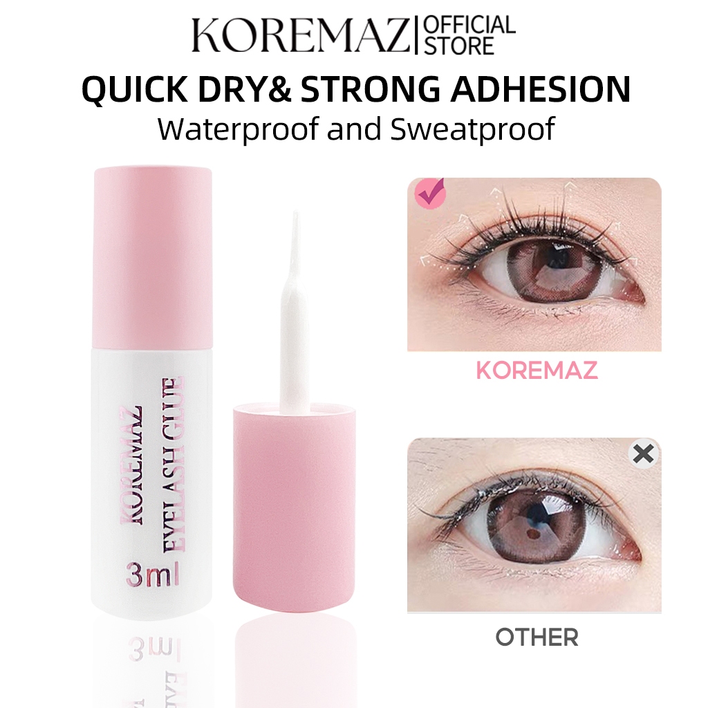 Koremaz กาวติดขนตาปลอม ติดทนนาน 3 มล. 24 ชั่วโมง สําหรับทุกสภาพผิว