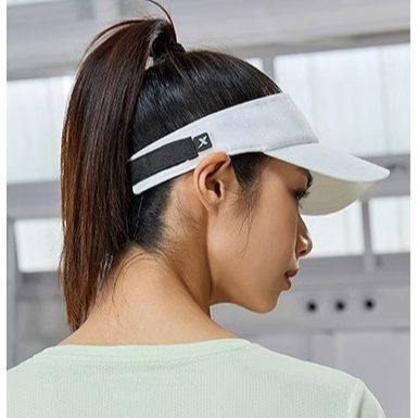 【xtep】Running sun hat | หมวกกีฬา หมวกวิ่ง หมวกกันแดด ระบายอากาศ คู่ กลวง หมวกทรงสูง เทนนิส — صورة 4
