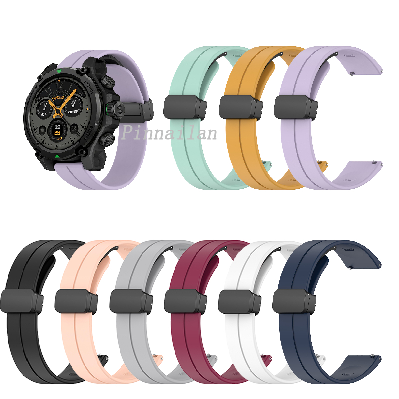 สําหรับ Black Shark GS3 /GS3 Ultra สายรัดหัวเข็มขัดพับแม่เหล็กซิลิโคนพิเศษ
