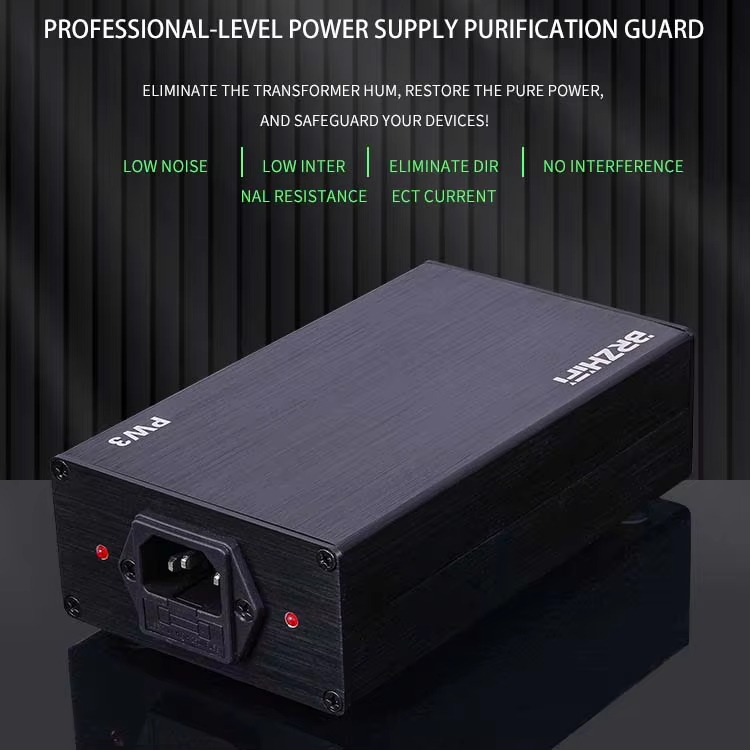 Brzhifi PW3 ยูทิลิตี้แยก DC กรอง Toroidal Transformer ทําความสะอาดเสียงรบกวน American Standard Socket Hole