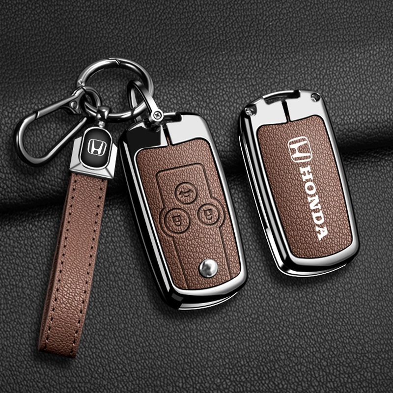 2 3 ปุ่ม เคสกุญแจรีโมทรถยนต์ สําหรับ honda honda civic accord G8 CRV 2012 2013（กุญแจพับ）