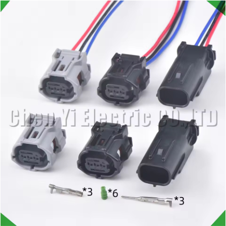 3ขาเชื่อมต่อยานยนต์เพลาลูกเบี้ยวตําแหน่งเซ็นเซอร์ลวดสายรัดปลั๊ก90980-12719 90980-12353 6189-1129 618