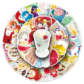 50 ชิ้น อิน สไตล์สติกเกอร์น่ารักสําหรับเคสโทรศัพท์สเก็ตบอร์ดสติกเกอร์รถกราฟฟิตีกันน้ําสร้างสรรค์ ทําเอง