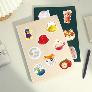 50 ชิ้น อิน สไตล์สติกเกอร์น่ารักสําหรับเคสโทรศัพท์สเก็ตบอร์ดสติกเกอร์รถกราฟฟิตีกันน้ําสร้างสรรค์ ทําเอง