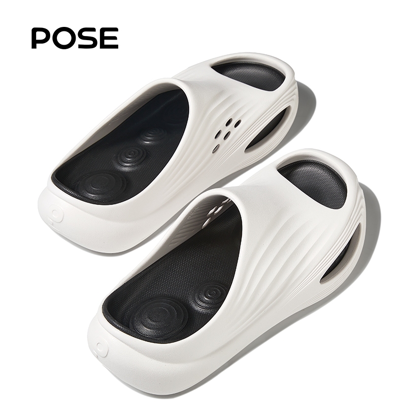 【New Arrival】POSE รองเท้านวด Relax Air Slippers ,EVA,soothing,ดูดซับแรงกระแทก,นวดเท้า,น้ําหนักเบา,นุ่ม,เด้งด้านล่างนุ่ม,กันลื่น,กีฬา,ฟิตเนส,กลางแจ้งP1257306 - ภาพย่อย 5