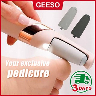 GEESO Electric Pedicure Foot Grinder The Beauty Street Finishing Flawless Pedi Foot Grinder & Callus Remover Rechargeable 電動修脚器 磨脚器