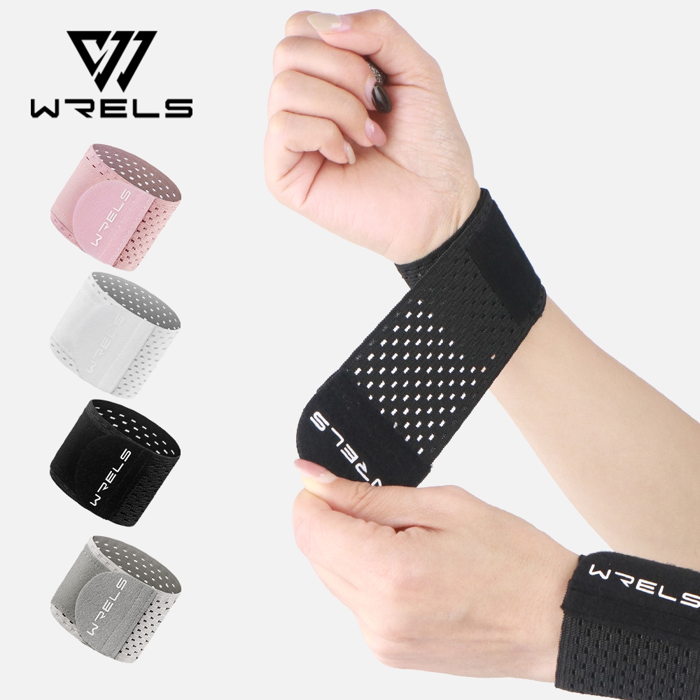 WRELS sports wrist guard ระบายอากาศได้ดี สายรัดข้อมือสำหรับเล่นแบดมินตัน/บาสเก็ตบอล