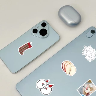 50 ชิ้นน่ารักครีม อิน สไตล์สติกเกอร์สําหรับโทรศัพท์แล็ปท็อปหมวกกันน็อคสติกเกอร์ กราฟฟิตี กันน้ําสร้างสรรค์ ทําเอง
