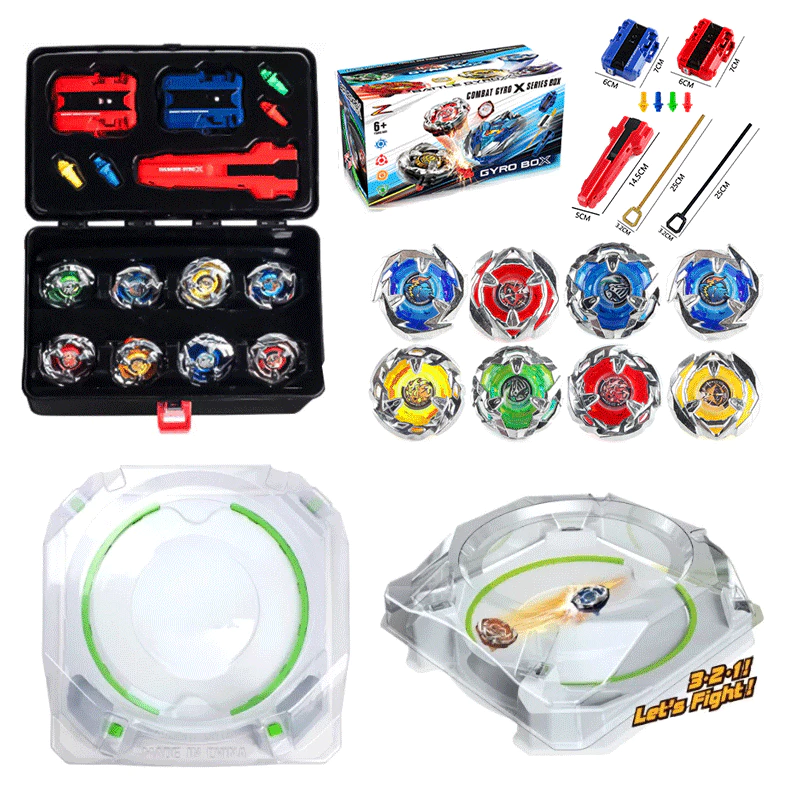 ชุดสนามเบย์เบลด Combo Set TOPGYRO X เซ็ตลูกข่างพร้อมสนามแข่ พร้อมเบย์เลด 8 ตัว เป็นเซ็ตคุ้มสุด พร้อมส่ง ซื้อเซ็ตนี้สุดคุ้ม thumbnail 3