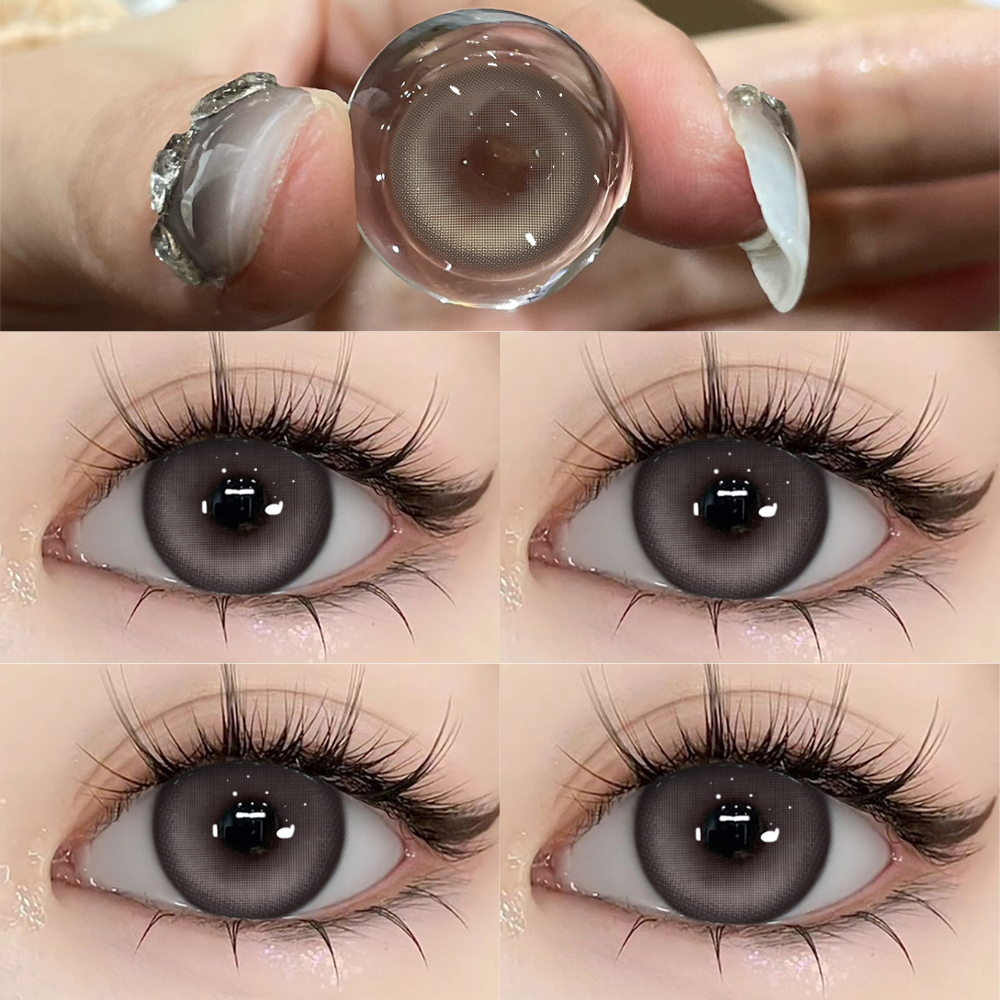 ⚡จัดส่งจากกรุงเทพ⚡UYAAI x FRESHLADY คอนแทคเลนส์ สายตาสั้น K4 Series 14.5 มม. 0--6.00 สีฟ้า สีเทา สีน