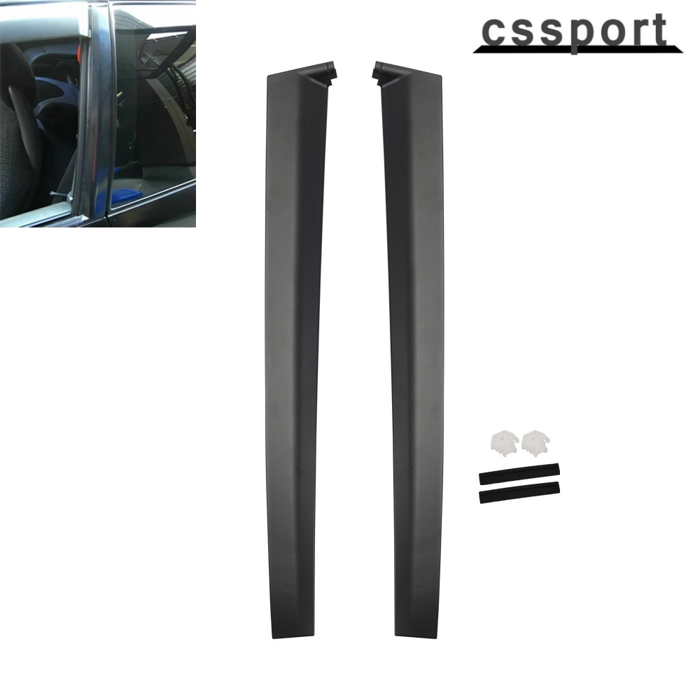 ขอบเสาประตูรถยนต์ ด้านซ้าย ขวา สําหรับ 1992-1995 Honda Civic 2Dr 3Dr 72430-SR3-003