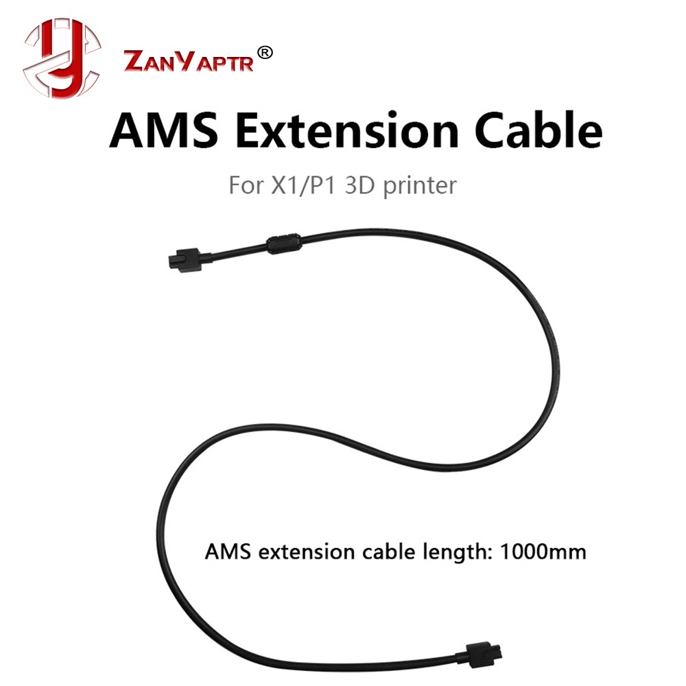 1m/2meter X1/P1 Series 6pin ข้อมูลสาย AMS HUB การเชื่อมต่อ AMS สําหรับ Bambulanc lab X1C P1S P1P 3D 