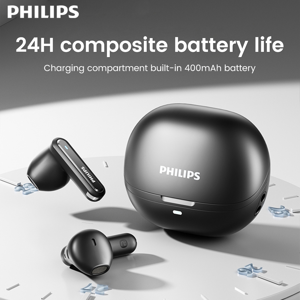 หูฟังบลูทูธ Philips TAT2220 – หูฟังไร้สายลดเสียงรบกวน ของแท้ 100% [รุ่นใหม่ปี 2026] - รูปที่ 7