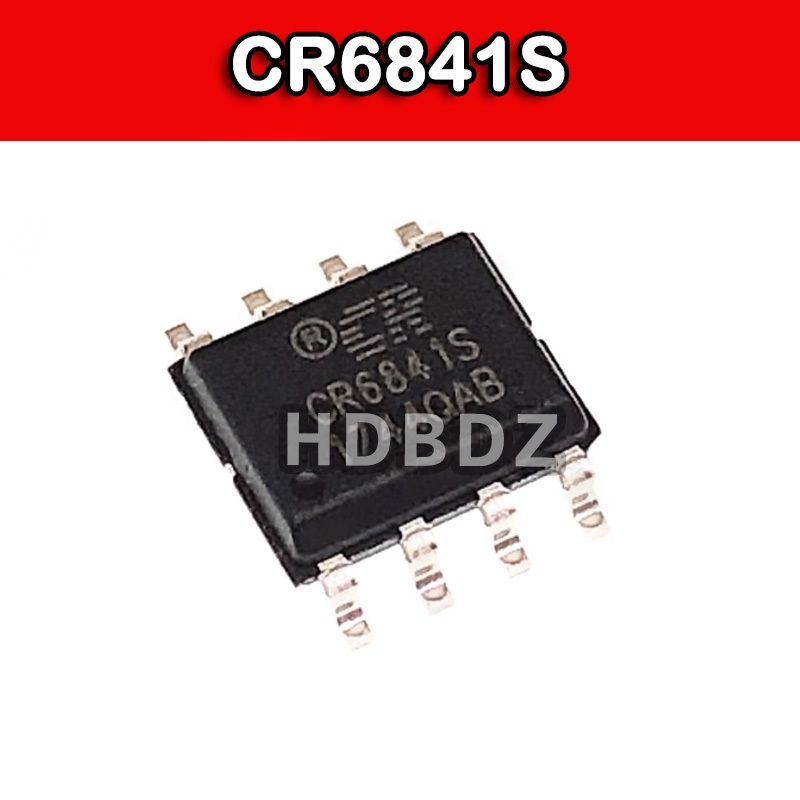 5~10PCS  CR6841S SOP8  PWM ชิปควบคุมพลังงาน IC SMD