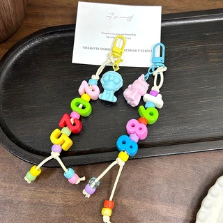 ชุดตะขอประตูและตัวล็อบสเตอร์สีสัน 1 ชุด/แพ็ค อุปกรณ์ DIY ทำพวงกุญแจ สายคล้องกระเป๋า งานประดิษฐ์