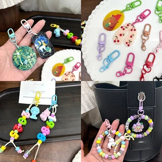 ชุดตะขอประตูและตัวล็อบสเตอร์สีสัน 1 ชุด/แพ็ค อุปกรณ์ DIY ทำพวงกุญแจ สายคล้องกระเป๋า งานประดิษฐ์