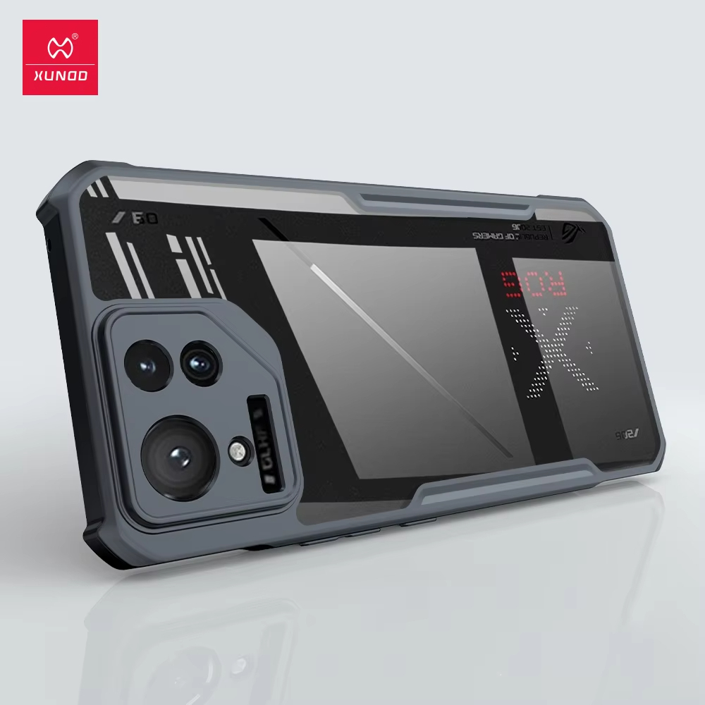 Asus ROG9 ROG Phone 9 Pro กรณี XUNDD ถุงลมนิรภัยกันกระแทกกันชนป้องกันกรณี TPU + PC ป้องกันเลนส์ปกหลั