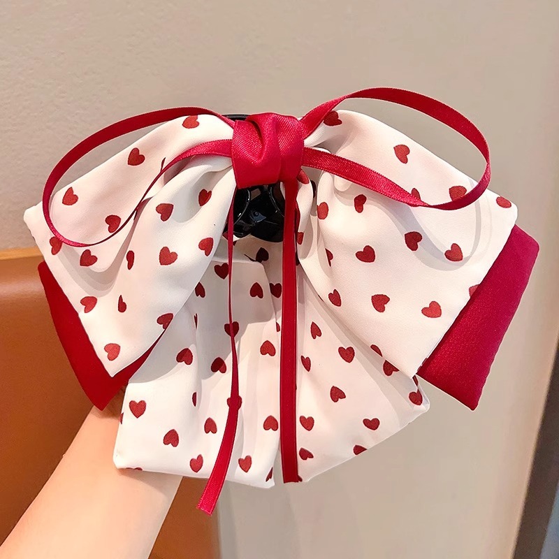 รุ วิ่งเจ้าหญิงอุปกรณ์ผมเด็กย้อนยุคสีแดงสไตล์ฮ่องกงหัวเชือกผูกบอลผมวงเชือกผมยางรัด - รูปที่ 5