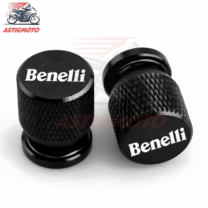 2ชิ้น สําหรับ BENELLI R1 R3 R7 R15 รถจักรยานยนต์ยางวาล์วหมวก CNC อลูมิเนียม Pito หมวก 8 มม. (สากล)