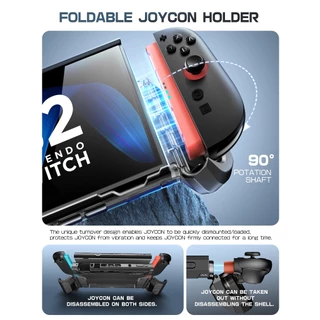 SUPCASE Dockable Blade Series สําหรับ Nintendo Switch 2 2025 TPU Grip ฝาครอบป้องกันอุปกรณ์เสริมใช้งานร่วมกับสวิทช์ 2 7.9 นิ้วและ Quick-Release Joy Con Design