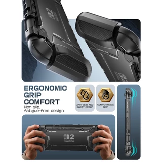 SUPCASE Dockable Blade Series สําหรับ Nintendo Switch 2 2025 TPU Grip ฝาครอบป้องกันอุปกรณ์เสริมใช้งานร่วมกับสวิทช์ 2 7.9 นิ้วและ Quick-Release Joy Con Design