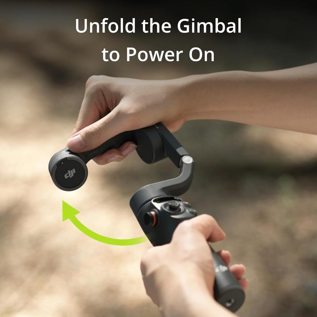 Dji Osmo Mobile 6 ไม้กันสั่นสําหรับสมาร์ทโฟน, ไม้กันสั่นโทรศัพท์ 3 แกน, ก้านต่อในตัว, การติดตามวัตถุ, แบบพกพาและพับได้, โคลง Vlogging, YouTube TikTok