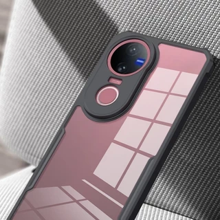 เคส HHL เคสใสขอบดำ Vivo V70 V70FE V60 V60lite V50 V40 5G V40 Pro V30 Pro ปลอกกันกระแทก ปลอกซิลิโคน TPU นิ่ม