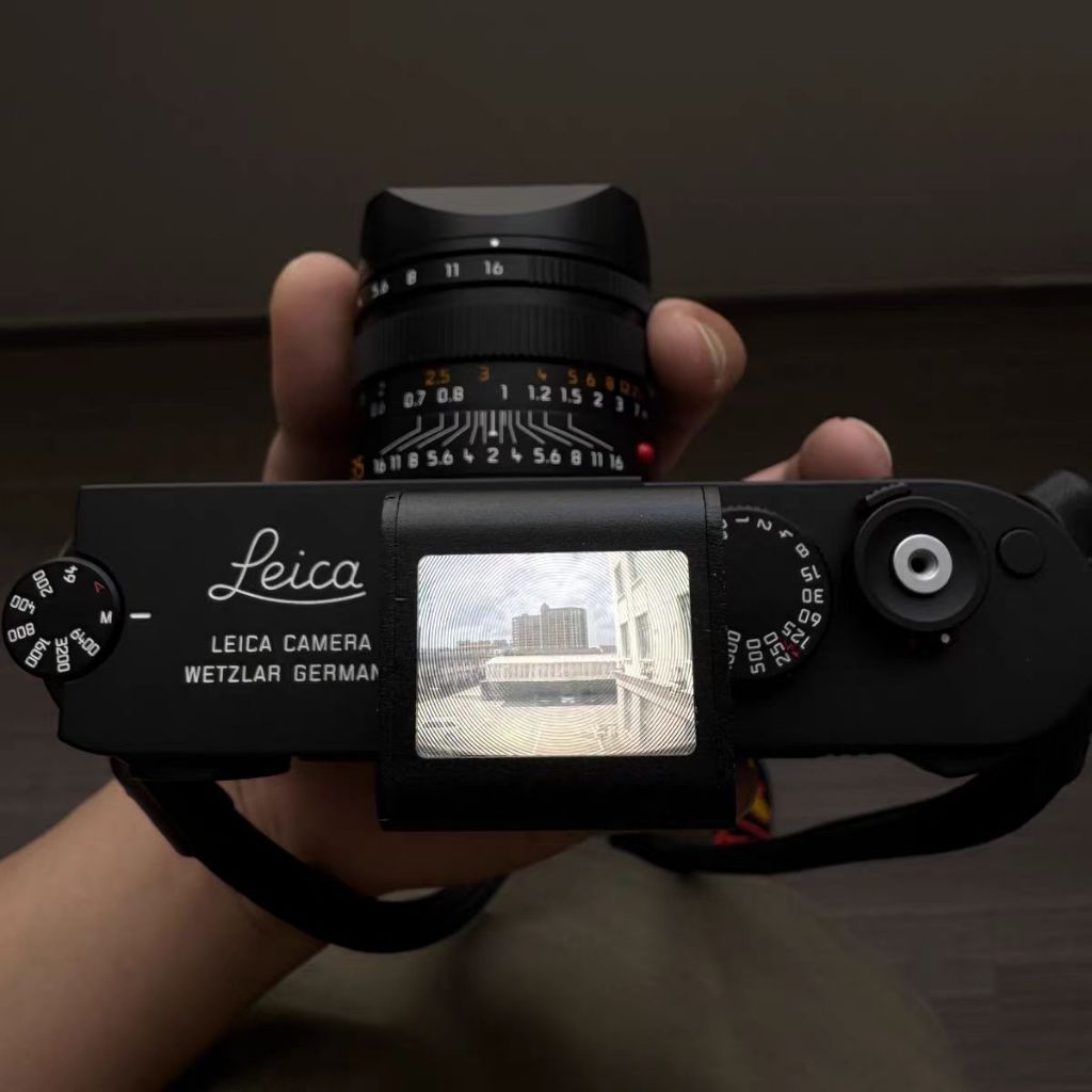 Waist-Level Viewfinder -Metal Housing 28mm 35mm 40mm Focal Length independent Optical Structure Compatible with Ricoh GR Leica Q MX100v RX1 Film Cameras and Other, Top-Mounted, Handmade