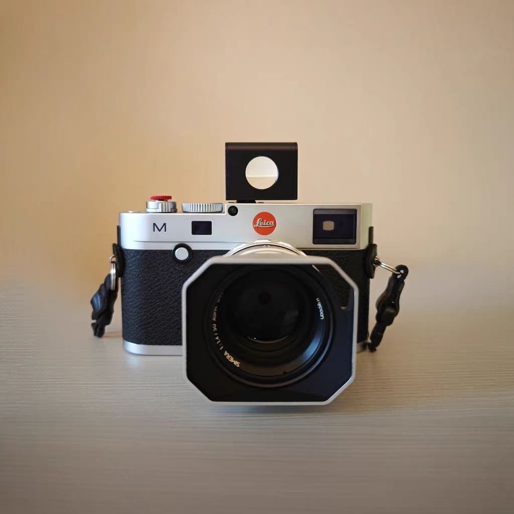 Waist-Level Viewfinder -Metal Housing 28mm 35mm 40mm Focal Length independent Optical Structure Compatible with Ricoh GR Leica Q MX100v RX1 Film Cameras and Other, Top-Mounted, Handmade