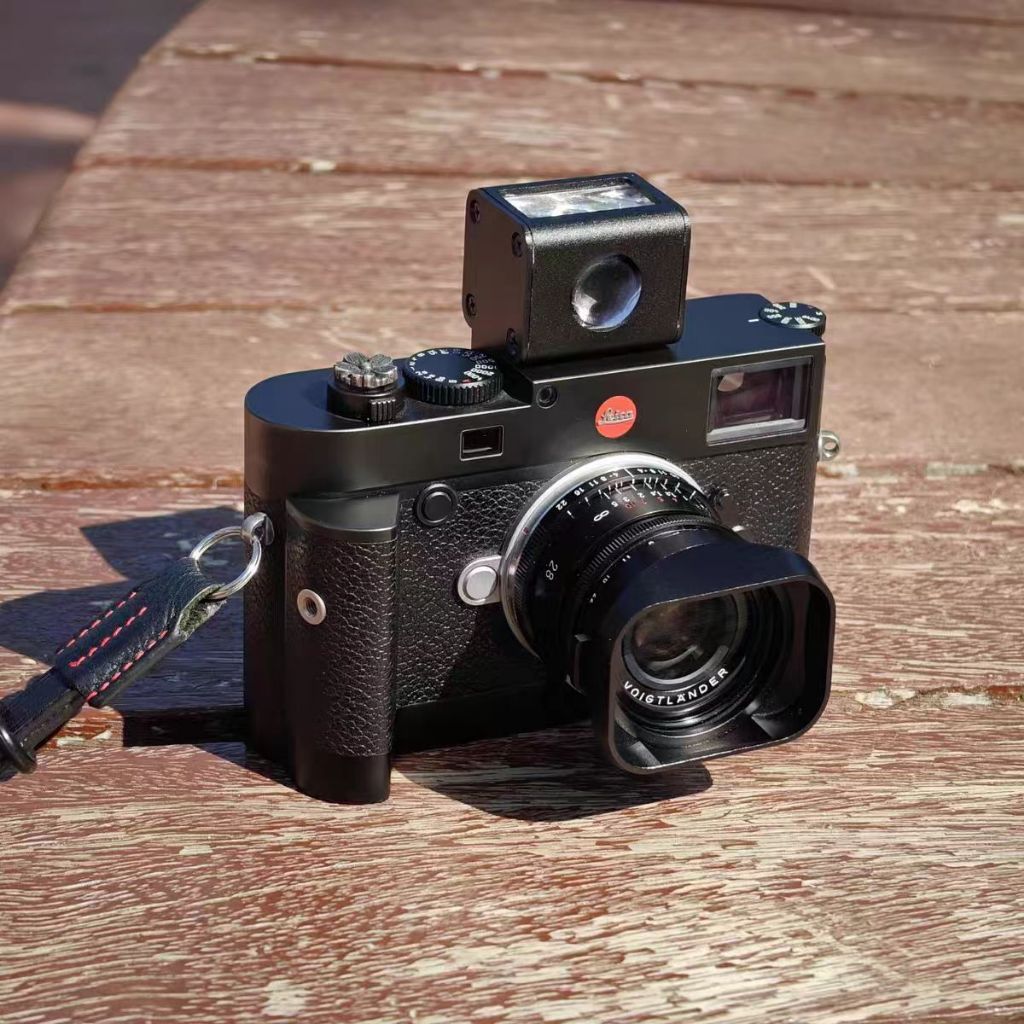 Waist-Level Viewfinder -Metal Housing 28mm 35mm 40mm Focal Length independent Optical Structure Compatible with Ricoh GR Leica Q MX100v RX1 Film Cameras and Other, Top-Mounted, Handmade
