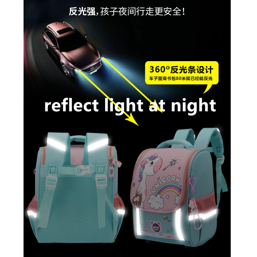 กระเป๋าเป้เด็กคุณภาพสูงสําหรับเด็กผู้ชาย กระเป๋านักเรียนไดโนเสาร์ กระเป๋ายูนิคอร์น กระเป๋าม้า กระเป๋านักเรียนเด็ก แพ็ค - รูปที่ 5