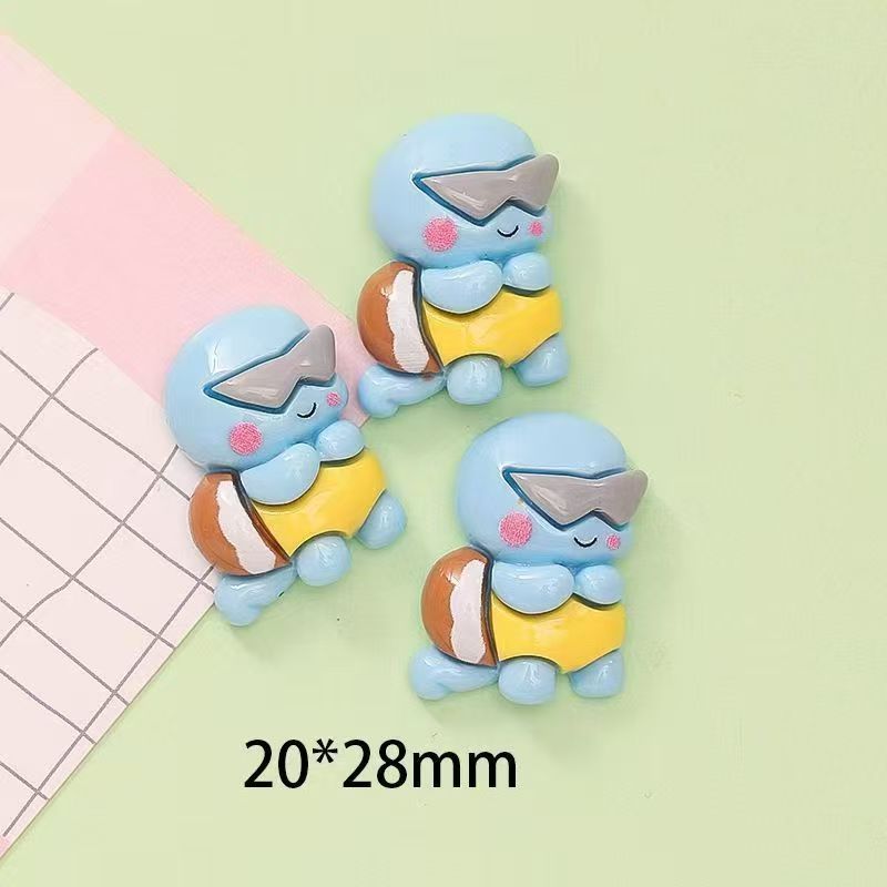 เรซิ่น Charm Patch DIY รองเท้าดอกไม้ตกแต่งวัสดุรองเท้ารู  Charm crocs ปุ่มอุปกรณ์เสริม