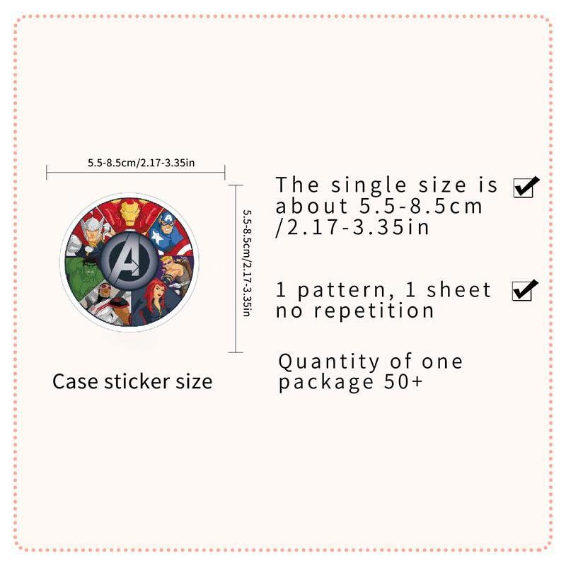 50 ชิ้น Avengers Marvel สติกเกอร์ Disney การ์ตูน Graffiti ของเล่นเด็ก DIY แล็ปท็อปสติกเกอร์กันน้ํา ราคา ถูกที่สุด ดีลบีเคเค แกลเลอรีภาพที่ 7