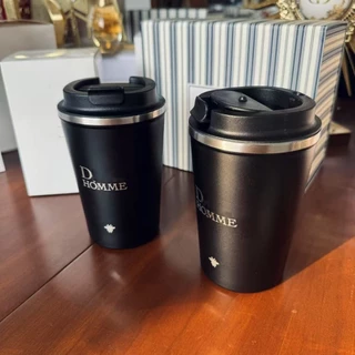 ถ้วยเก็บอุณหภูมิมีสไตล์ ถ้วยกาแฟ(ซับด้านใน304สแตนเลส,350ซีซีความจุขนาดใหญ่)