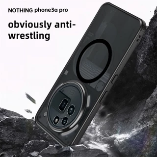UFLAXE ICEY - เคส Nothing Phone 3a Pro - เคสแข็งใสกันเหลืองกันกระแทก เคสโทรศัพท์ด้านบางเฉียบป้องกันรอยนิ้วมือ