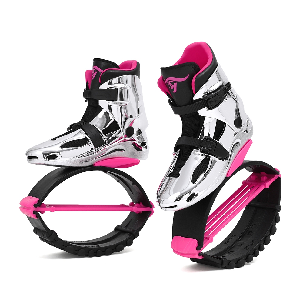 รองเท้ากีฬา Kangaroo Jumping Shoes รองเท้ากระชับสัดส่วน Bouncing Sports Professional 4T-spring Jumpi