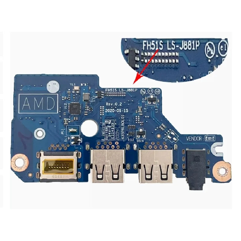 LS-K851P LS-J881P LS-J031P สําหรับ Acer Nitro 5 AN515-55 an515-56 an515-57 an515-44 an515-45 an515-4