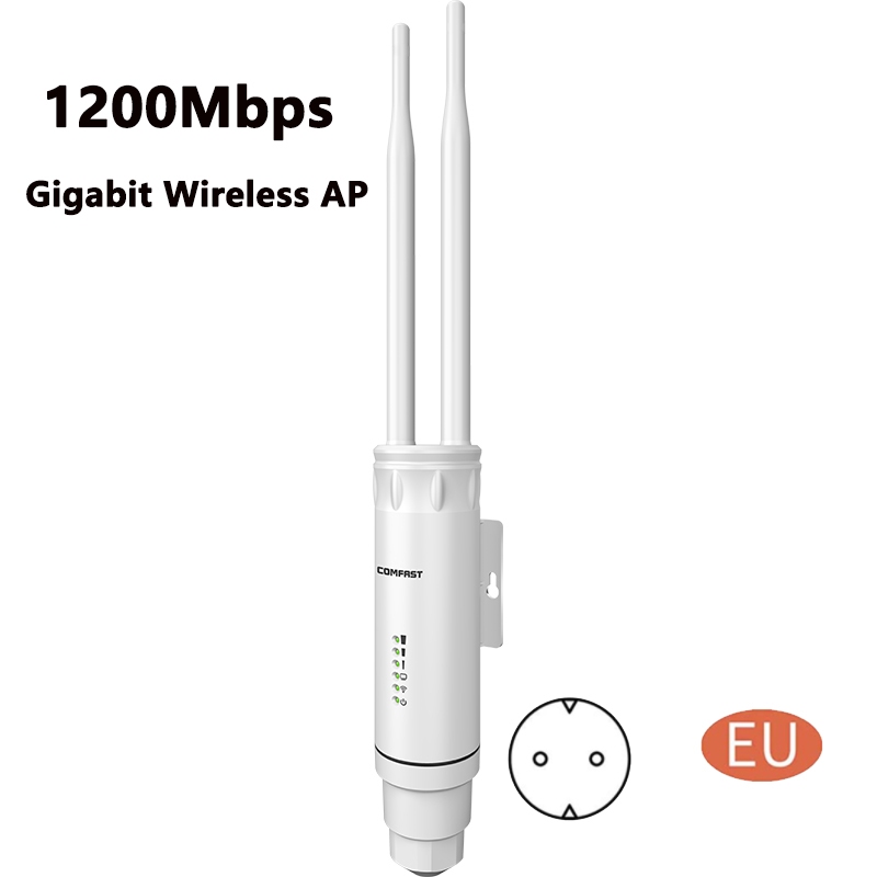 Comfast High Power Wifi Repeater AC1200 Outdoor AP Router 1200Mbps Dual Dand 2.4G 5Ghz Long Range Wi