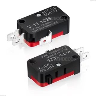 5ชิ้น ลิมิต สวิตซ์ KW12-3 V-15-1c25 V-155-1c25 V-156-1c25 Micro Limit Switches