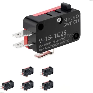 5ชิ้น ลิมิต สวิตซ์ KW12-3 V-15-1c25 V-155-1c25 V-156-1c25 Micro Limit Switches