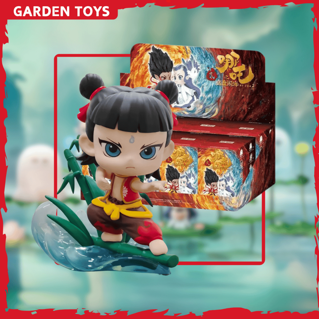 POPMART "Nezha: Birth of the Demon Child" - Inborn Bonds Series Collectible Blind Box Figurines.