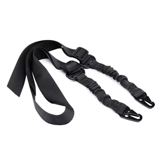 135-175cm หรือ 100-135CM One Single Point Bungee Sling Strap พร้อมตัวปรับความยาว เชือกยุทธวิธีไนลอน สาย Task