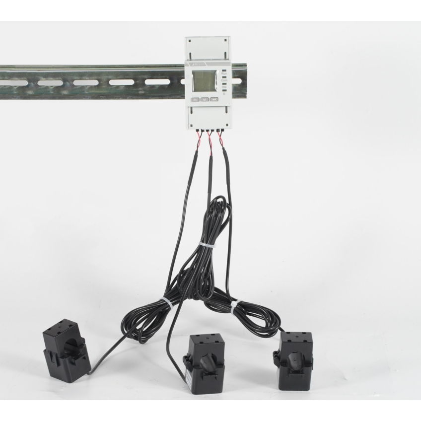 Acrel ADL400N Din-rail Type Energy Meter 3 เฟส 4 สายมิเตอร์ไฟฟ้า CT อินพุต 3*380/220V การใช้พลังงานวัดในระบบไฟฟ้า
