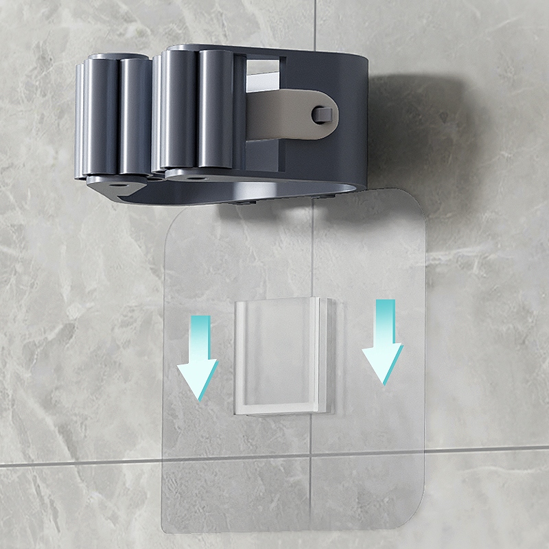 3/1ชิ้น ซับ ผนังคลิปตะขอที่แข็งแกร่ง ลาย้เหนียว การเจาะ-ฟรีห้องน้ําตะขอเหนียว - รูปที่ 3