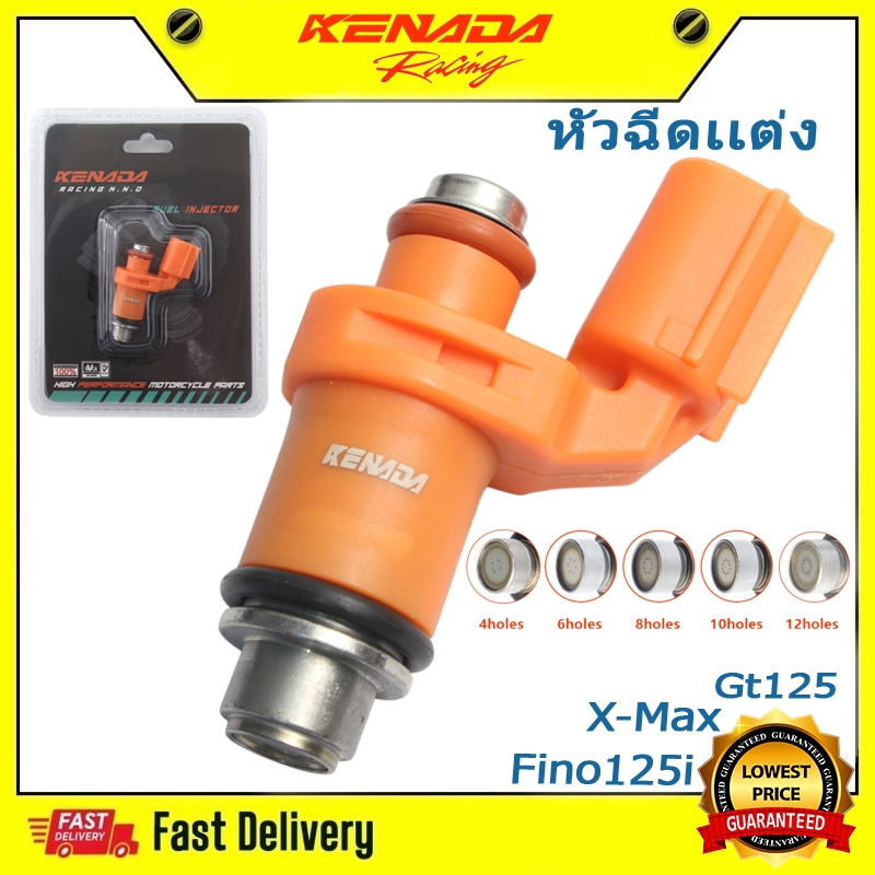KENADA RACING หัวฉีดแต่ง Aerox X-Max Grand Filano Hybrid New N-Max Gt125 Mio 115 I Fino125i R15-155 Wr-155 Mslaz Spark Ttx